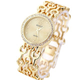 Golden Luxury Woman Watch