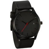 Leather Luxury Man Watch
