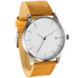 Leather Luxury Man Watch