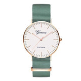 Nylon Strap Woman Watch