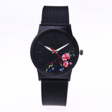 Fashion Flower Woman Watch